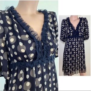 INC Petites Polka Dot Dress